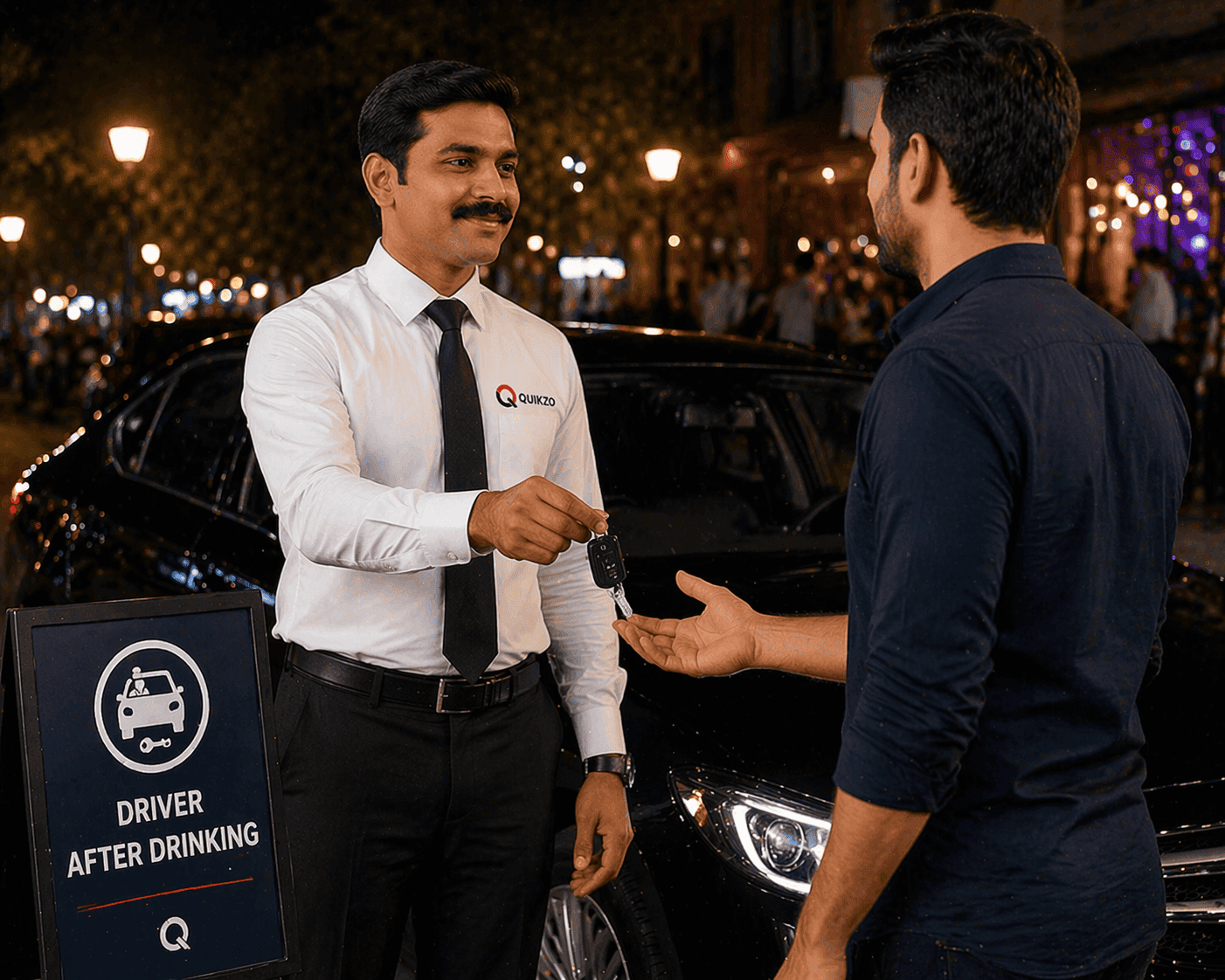 Driver after drinking service