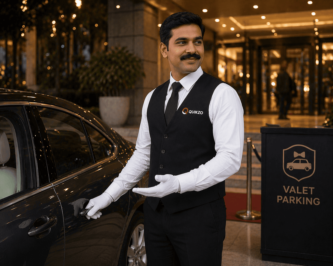 Valet parking drivers